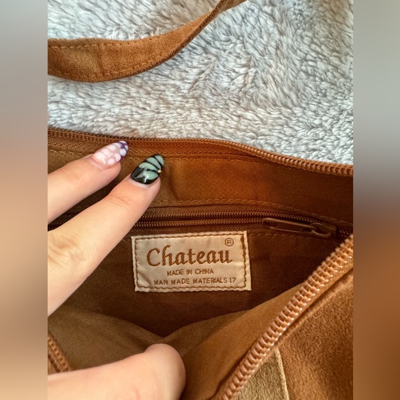 brown patchwork purse - Picture 2 of 3